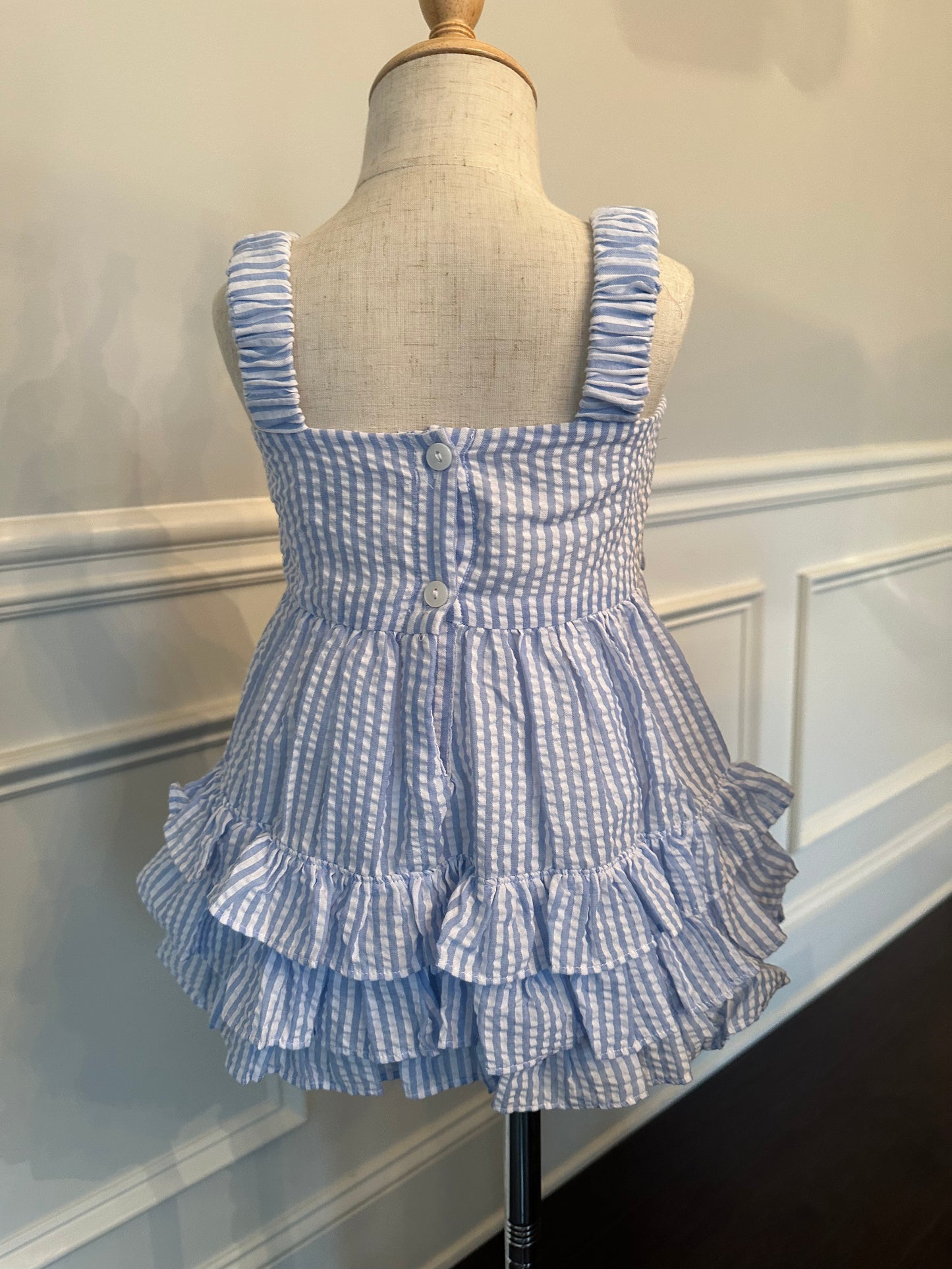 SEERSUCKER BOW BUBBLE