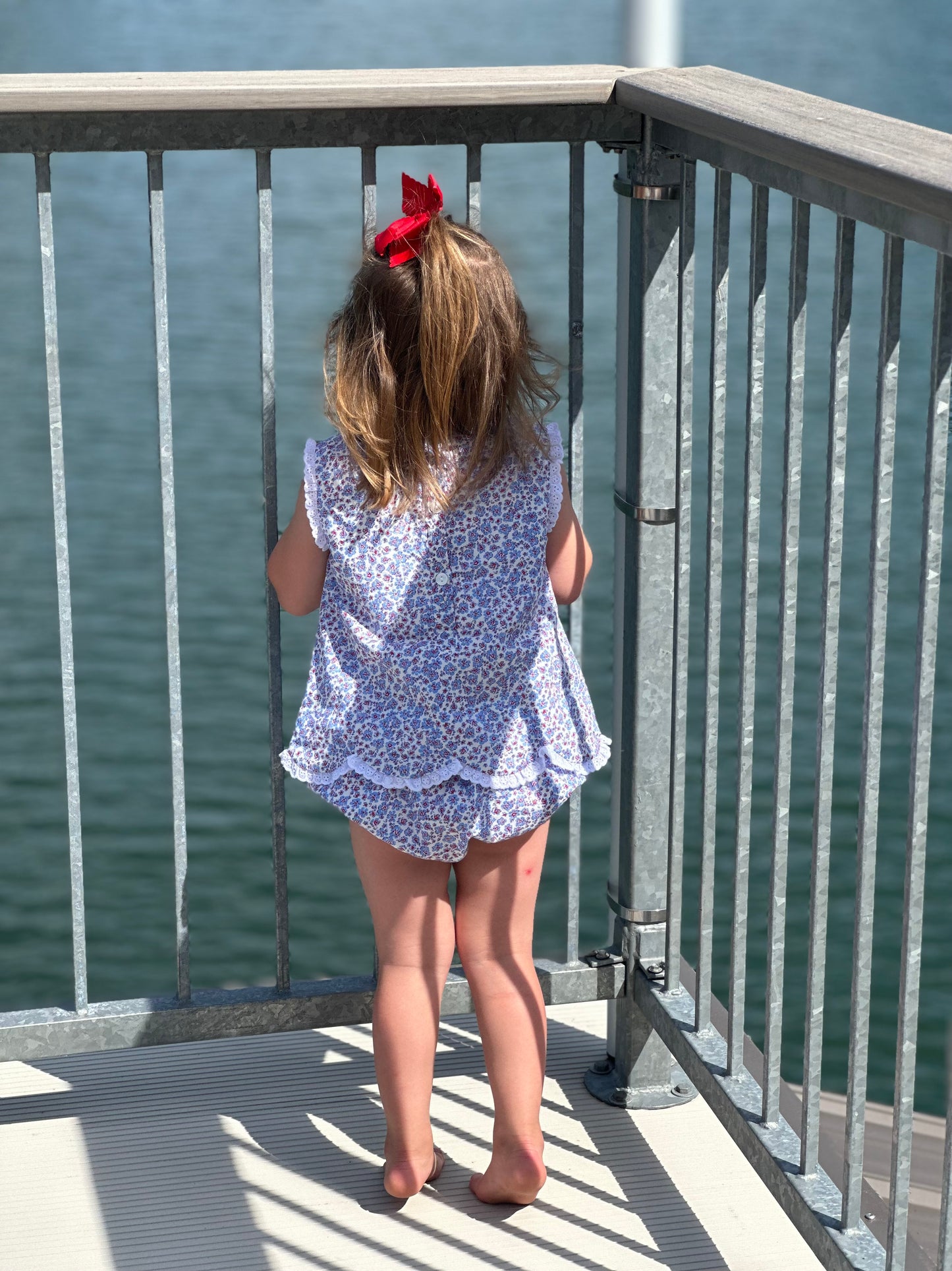 LIBERTY FLORAL BLOOMER SET