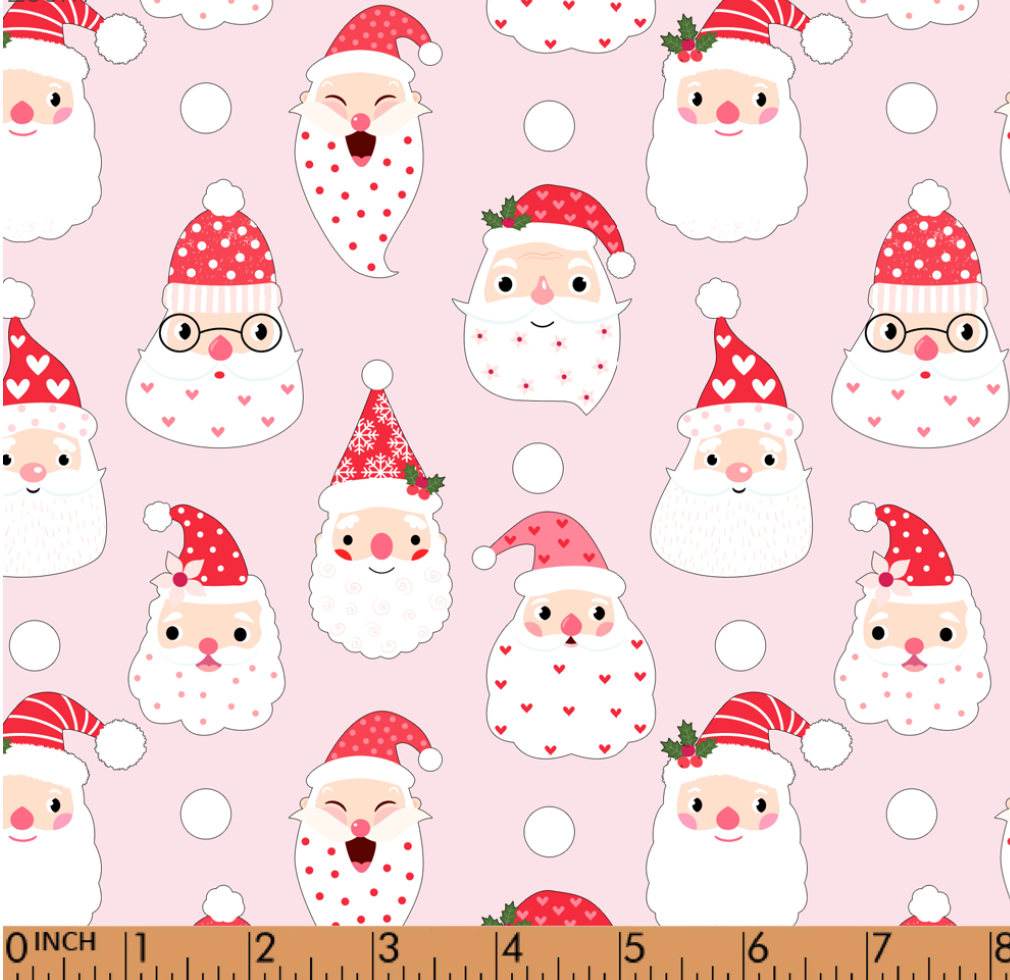 PINK SANTA DRESS