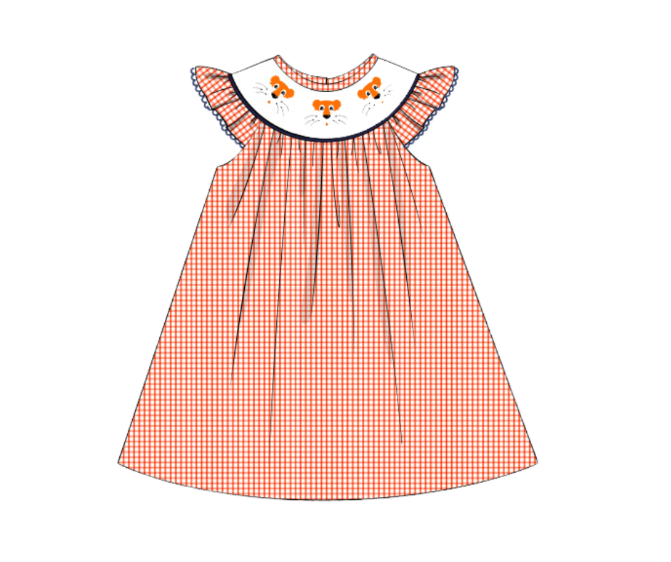 AUBIE SMOCKED DRESS