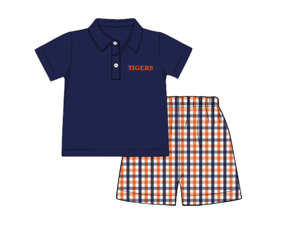 Auburn Tigers Short Set