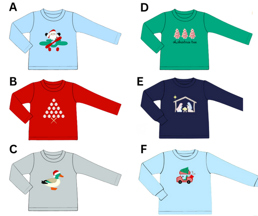 CHRISTMAS KNIT SHIRTS