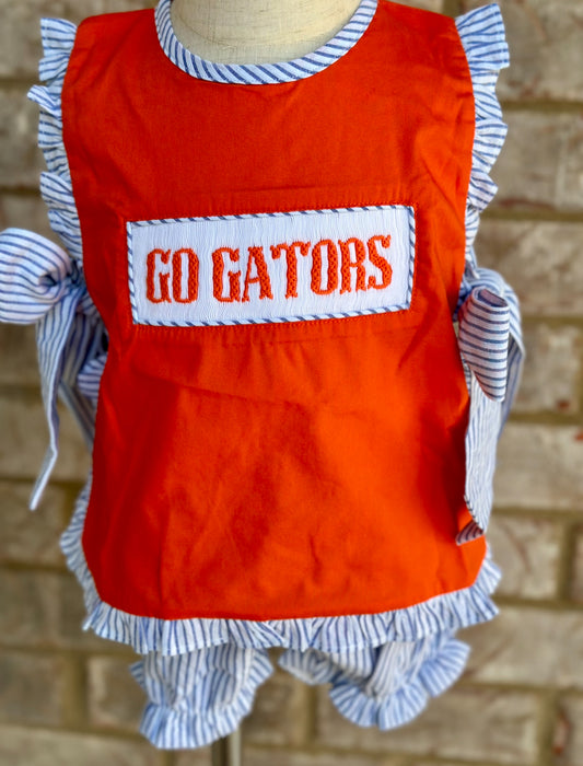 GO GATORS APRON SET