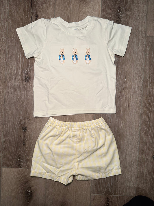 Peter Rabbit Boy Short Set