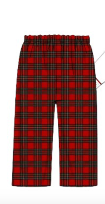 PLAID DRESS PANTS