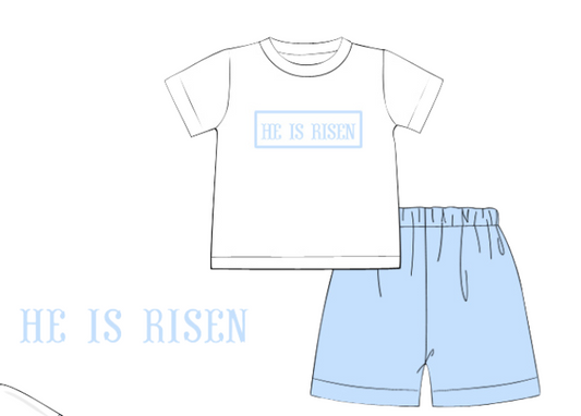 HE IS RISEN SHORT SET