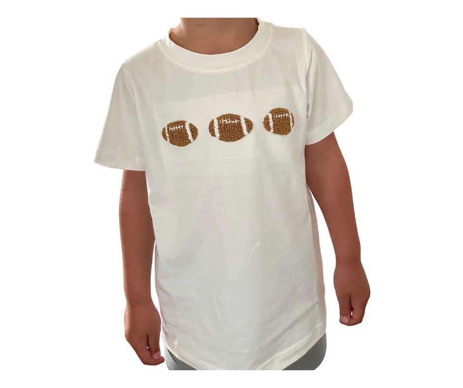 Boys French Knot Football Shirt